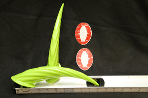 Lime Green 11 inch Horns